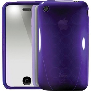 iSkin Solo FX Vive Purple Case iPhone 3G 3GS