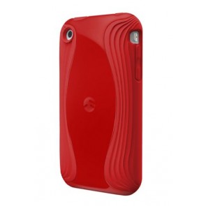 SwitchEasy Torrent Cover Red for iPhone 3G 3GS