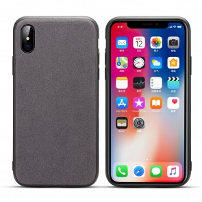 Basic Leather TPU Case for iPhone X