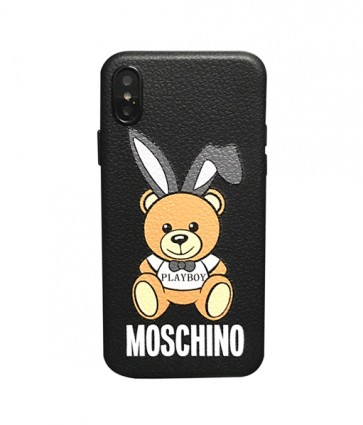 Moschino Playboy Case for iPhone X