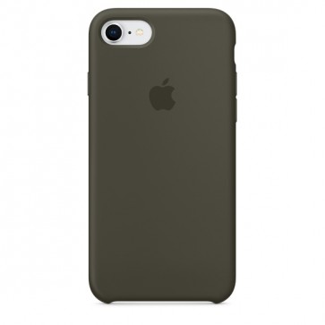 iPhone 8 / 7 Silicone Case - Dark Olive