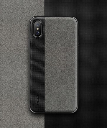 Rock Fabric Leather Case for iPhone X