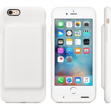 iPhone 6 / 6s Smart Battery Case - White