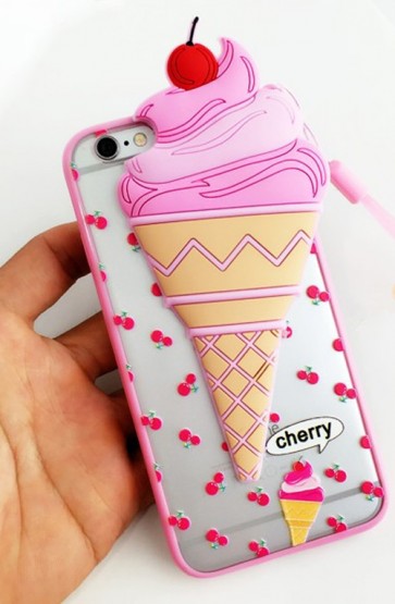 Cute Ice Cream 3D Case for iPhone 7