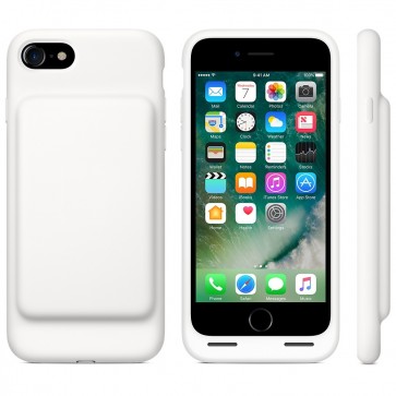 iPhone 7 Plus Smart Battery Case - White