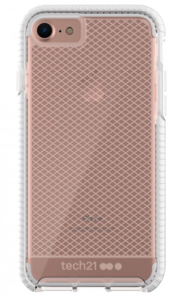 Tech21 Evo Check Case for iPhone 7 Pink White