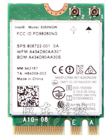 Intel 8260 IEEE 802.11ac - Wi-Fi Adapter