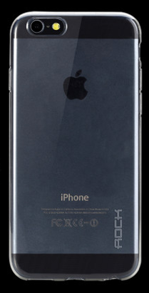 Rock iPhone 6 Plus 5.5 inch TPU Case Clear Black