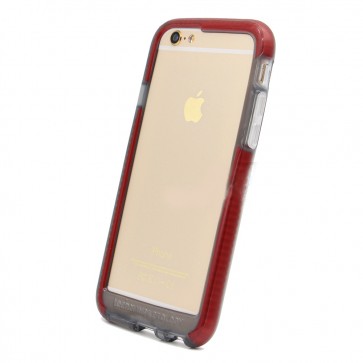 Tech Evo Band Case for iPhone 6 6s Plus Smokey/Red