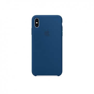 iPhone XS Max Silicone Case - Blue Horizon