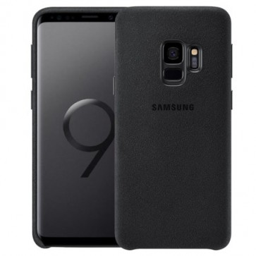 Official Samsung Galaxy S9 Alcantara Cover Case - Black