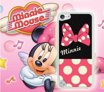 Minnie Mouse Textured Hard Case for iPod Touch 6 6th Gen