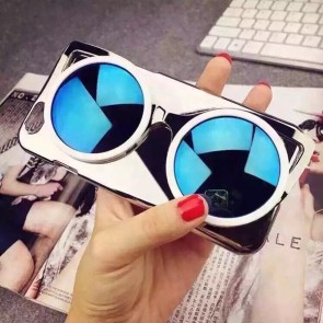 Chrome Cool Shades Style Sunglasses iPhone 6 Plus Thin Case