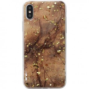Gold Flake Design iPhone 8 7 Case