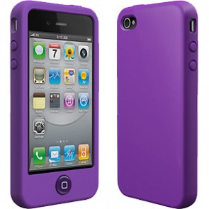 SwitchEasy Colors Viola Purple Silicone Case for iPhone 4
