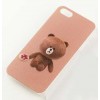 Line Character Case Brown Bear for iPhone 6 6s Plus