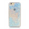 Skinnydip Glitter Liquid Hearts iPhone 6 6s Plus Case - Blue
