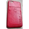 Tesla Leather iPhone 6 6s Plus Card Holder Case