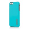 Incipio DualPro Cyan Charcoal Gray Hard Shell Case for iPhone 6 6s Plus