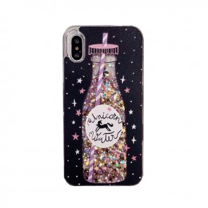 iPhone 8 7 Moving Sparking Water Drink Case