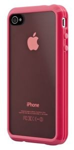Switch Trim Hybrid rosa fall för Apple iPhone 4