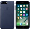 Leather Case for Apple iPhone 7 / 8 Plus Midnight Blue