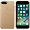 Leather Case for Apple iPhone 7 / 8 Plus Tan