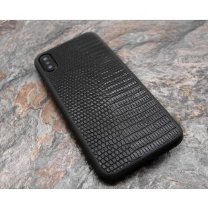 Rugged Lizard Skin Pattern Case for iPhone X