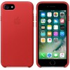 Funda De Cuero Para El iPhone De Apple 7/8 Roja