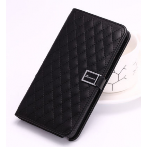 Leather Flip Wallet Case for Galaxy Note 4